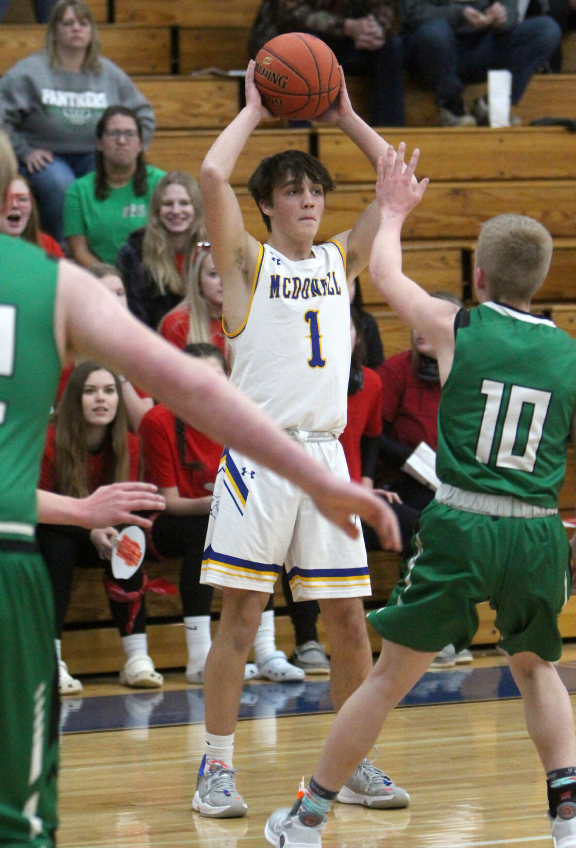 Prairie Farm at McDonell boys basketball 3-1-22